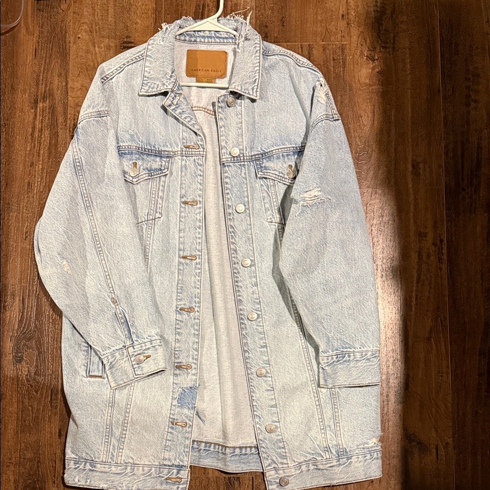 American eagle ex-boyfriend denim jacket